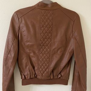 Light Brown Leather Jacket